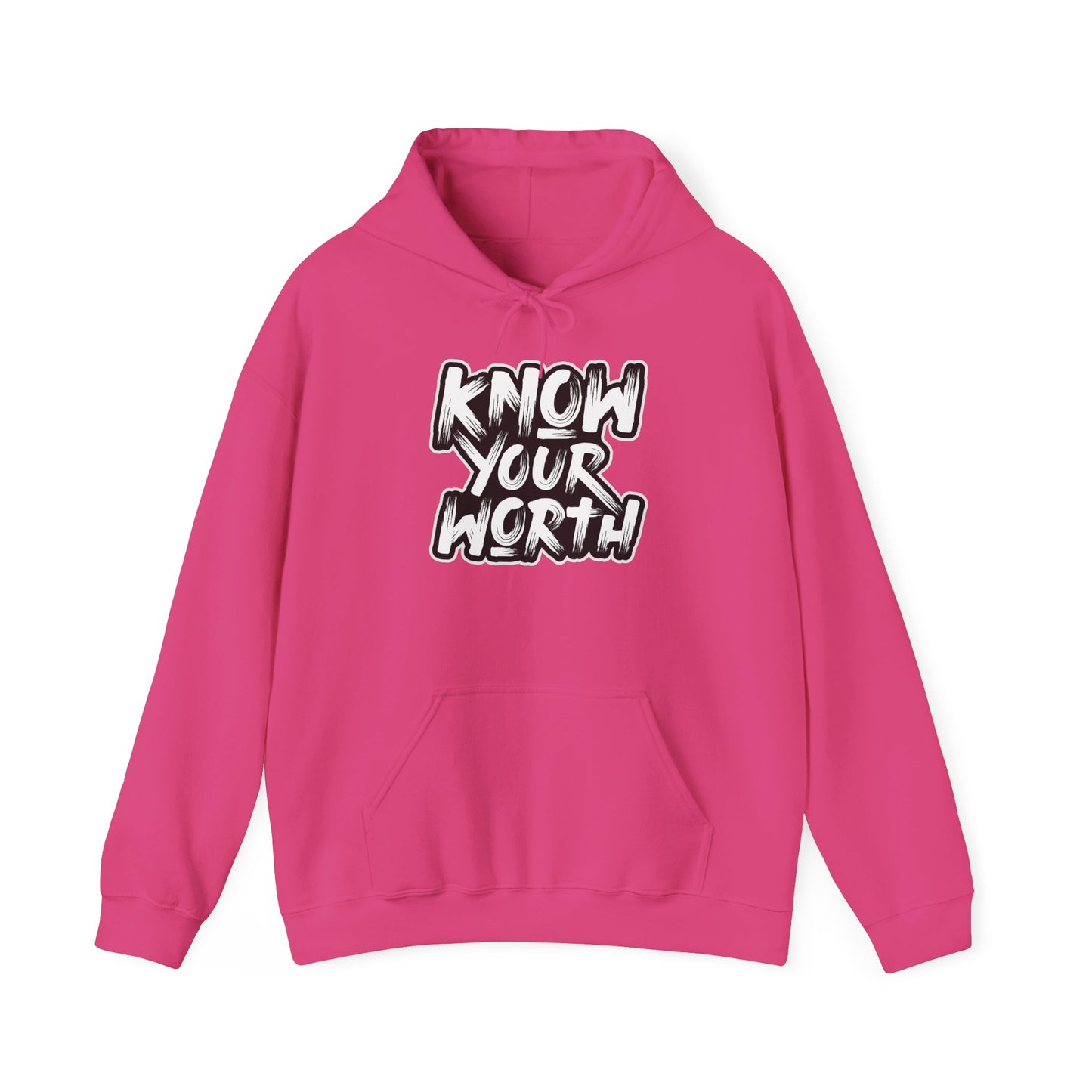 Know Your Worth Unisex Heavy Blend™ Hooded Sweatshirt