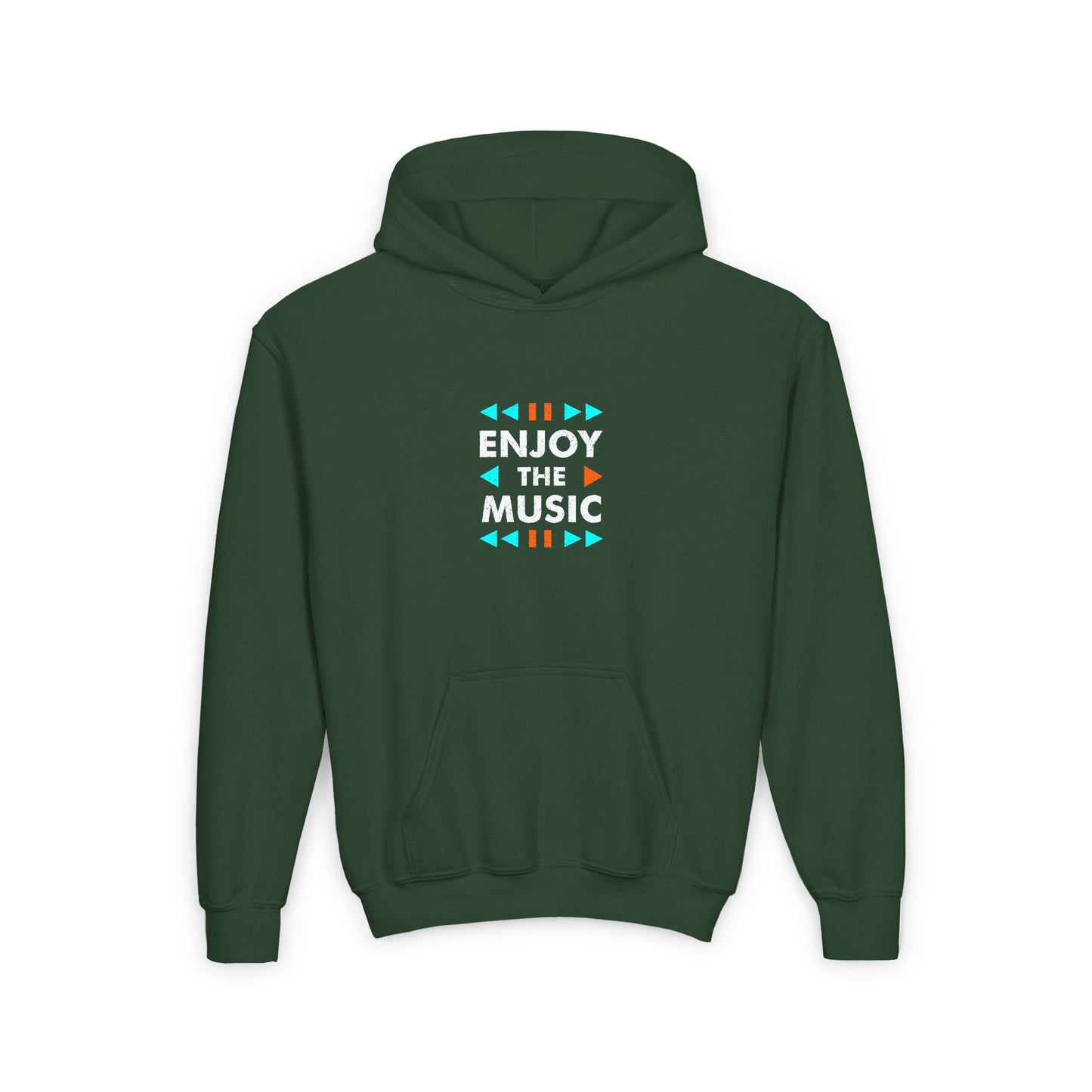 Enjoy The Music Youth Heavy Blend Hooded Sweatshirt