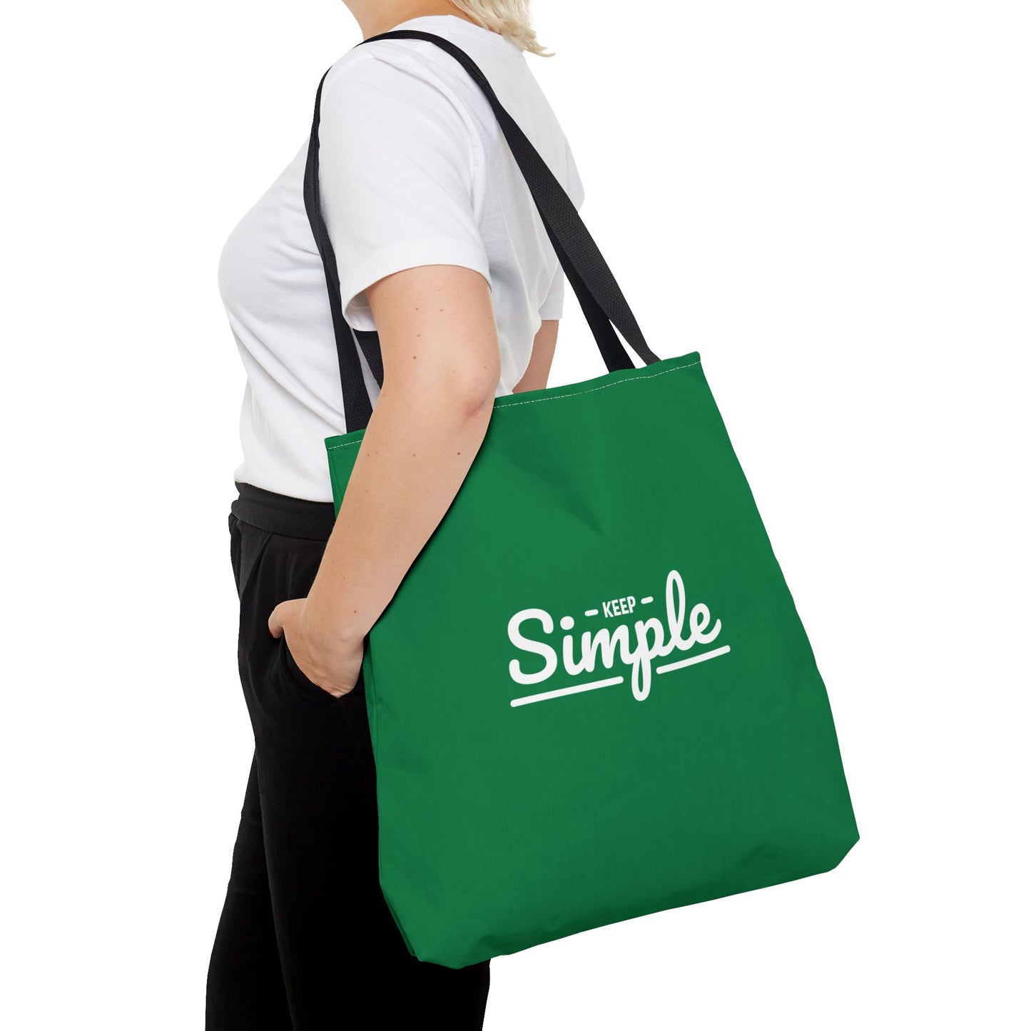 Keep Simple Tote Bag (AOP)