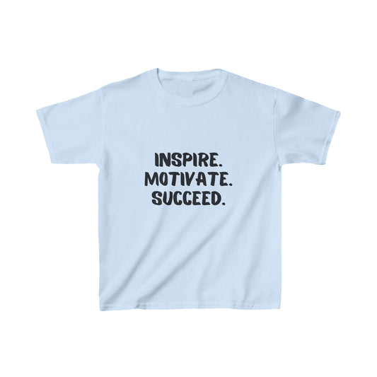 Inspire Motivate Succeed Kids Heavy Cotton™ Tee
