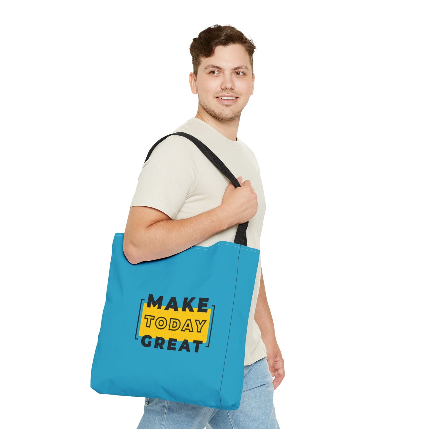 Make Today Great Tote Bag (AOP)
