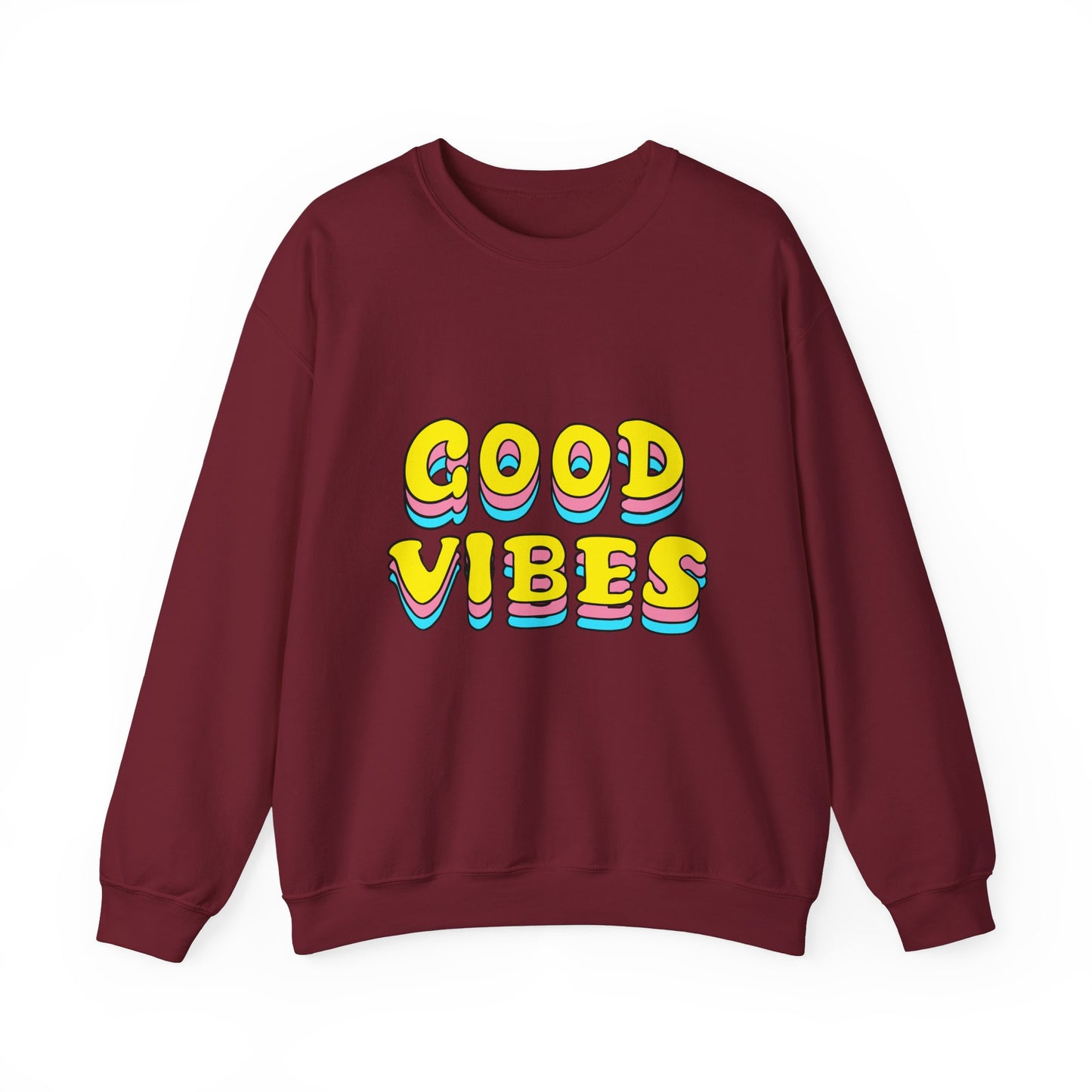 Good Vibes Unisex Heavy Blend™ Crewneck Sweatshirt