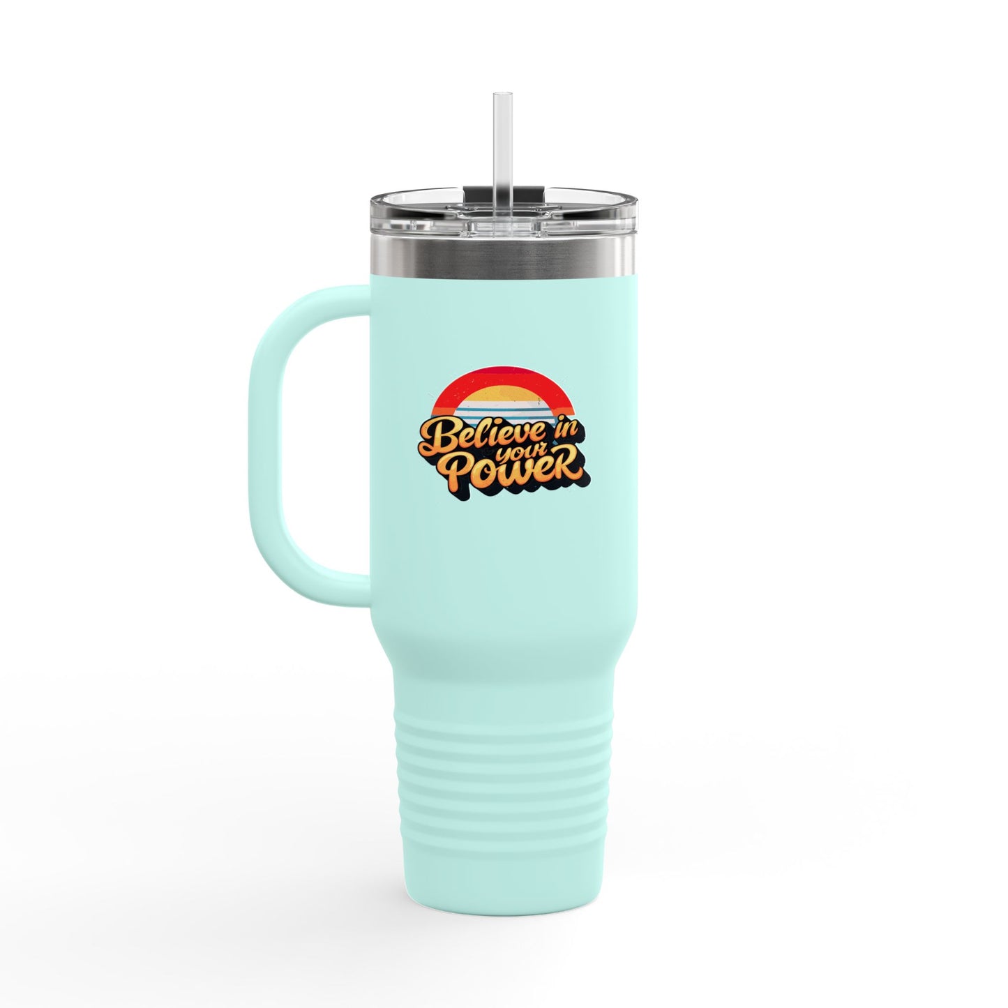 Believe In Your Power Insulated Travel Mug, 40oz