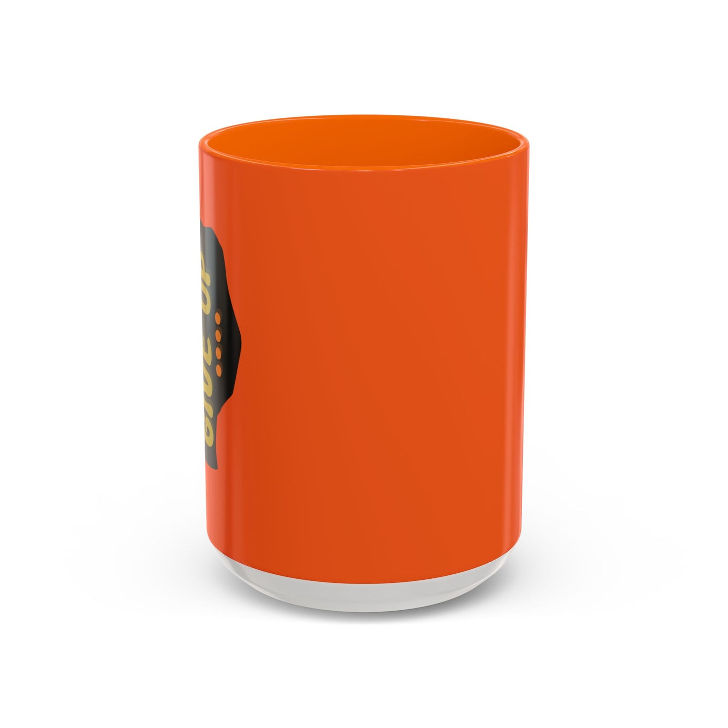 Never Give Up Accent Coffee Mug (11, 15oz)