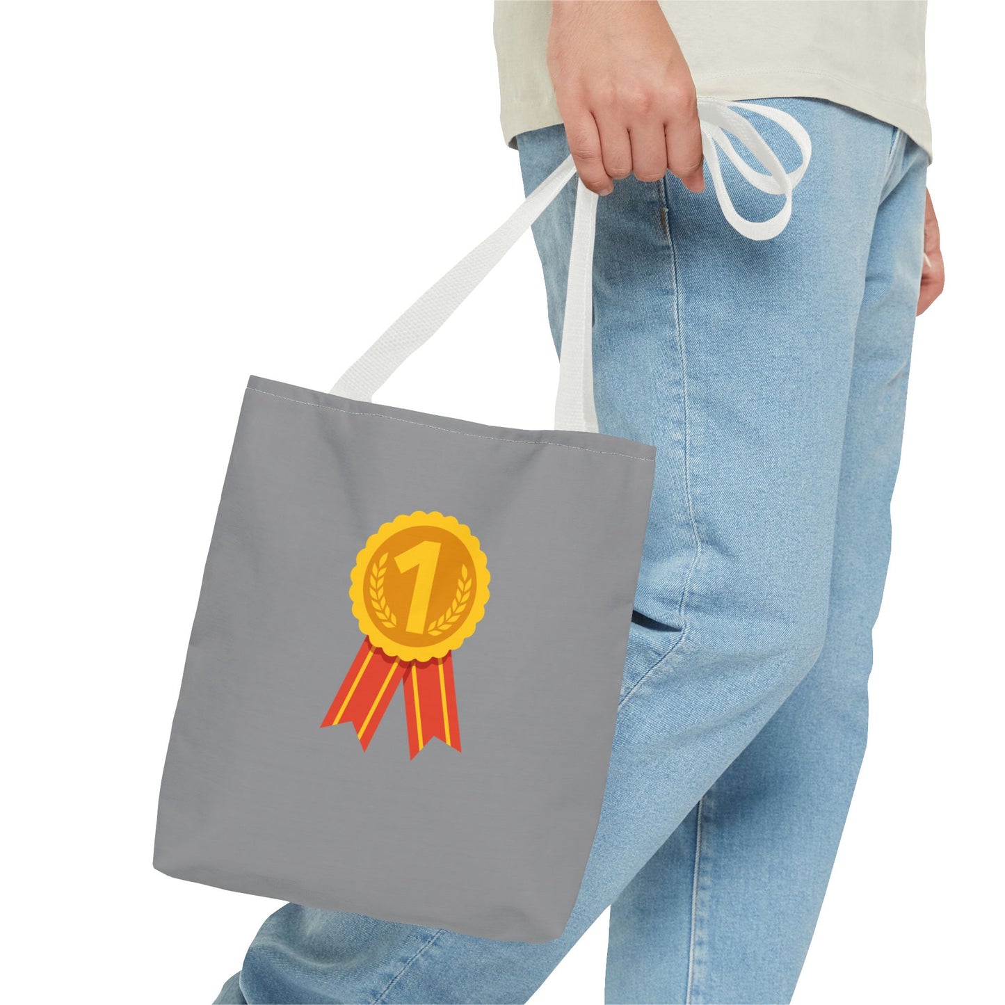 Gold Medal Symbol Tote Bag (AOP)