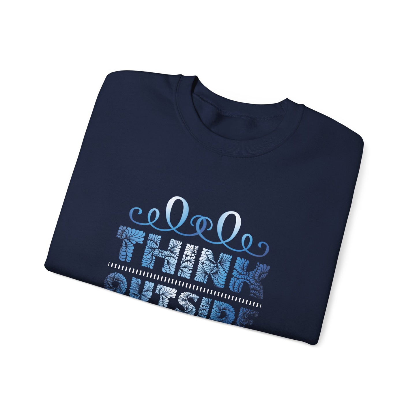 Think Outside The Box Unisex Heavy Blend™ Crewneck Sweatshirt