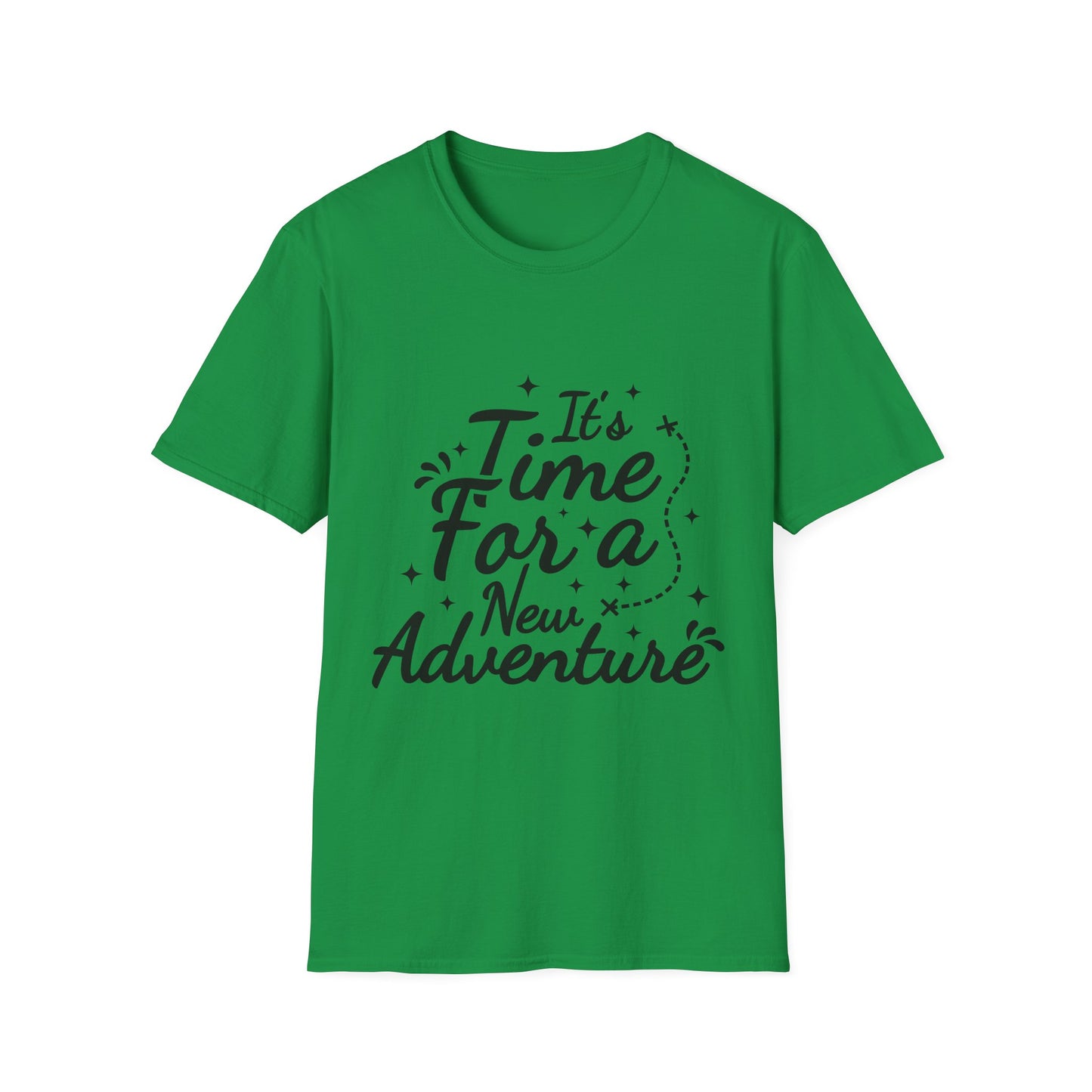 It's Time for a New Adventure Unisex Softstyle T-Shirt