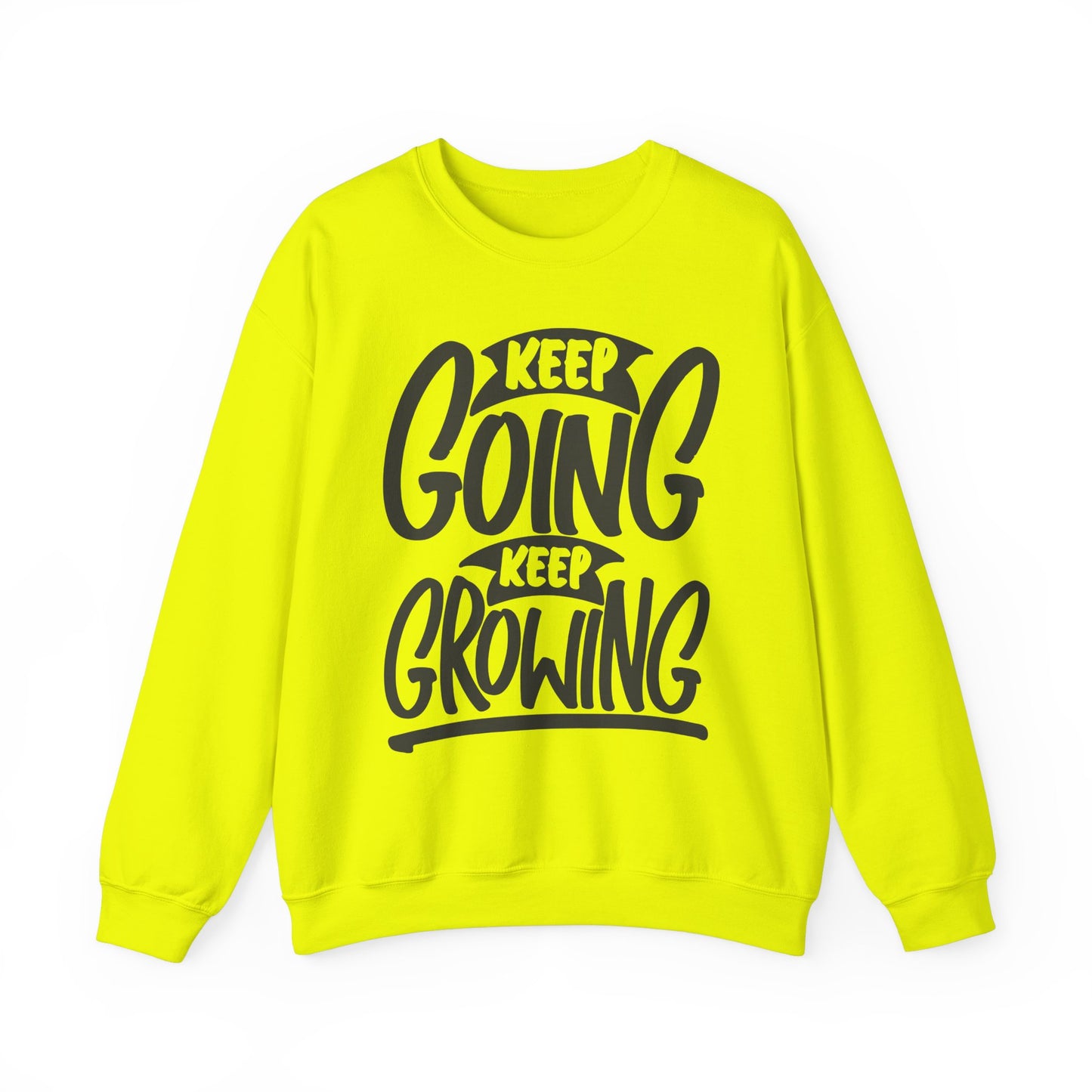Keep Going Keep Growing Unisex Heavy Blend™ Crewneck Sweatshirt