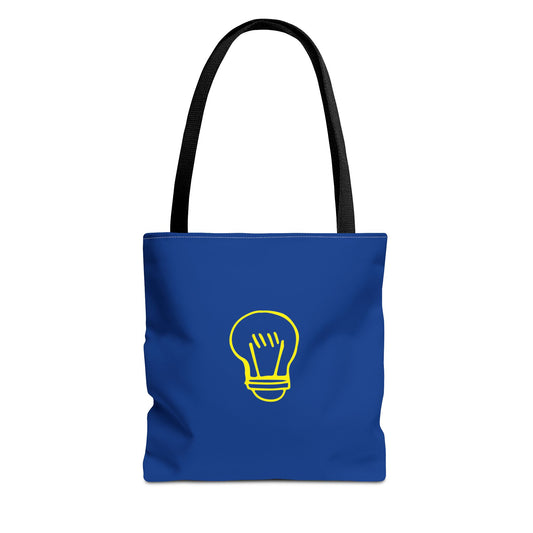 Drawing Light Bulb Tote Bag (AOP)