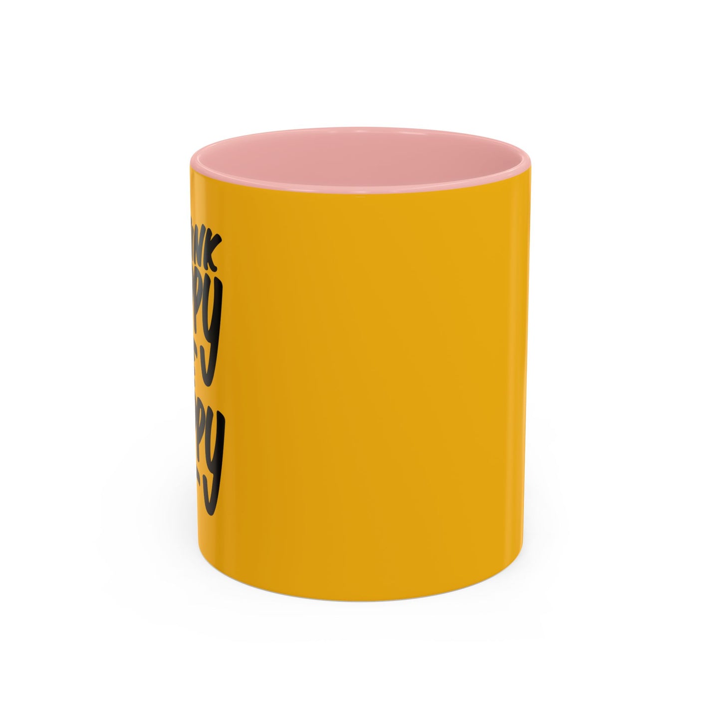 Think Happy Be Happy Accent Coffee Mug (11, 15oz)