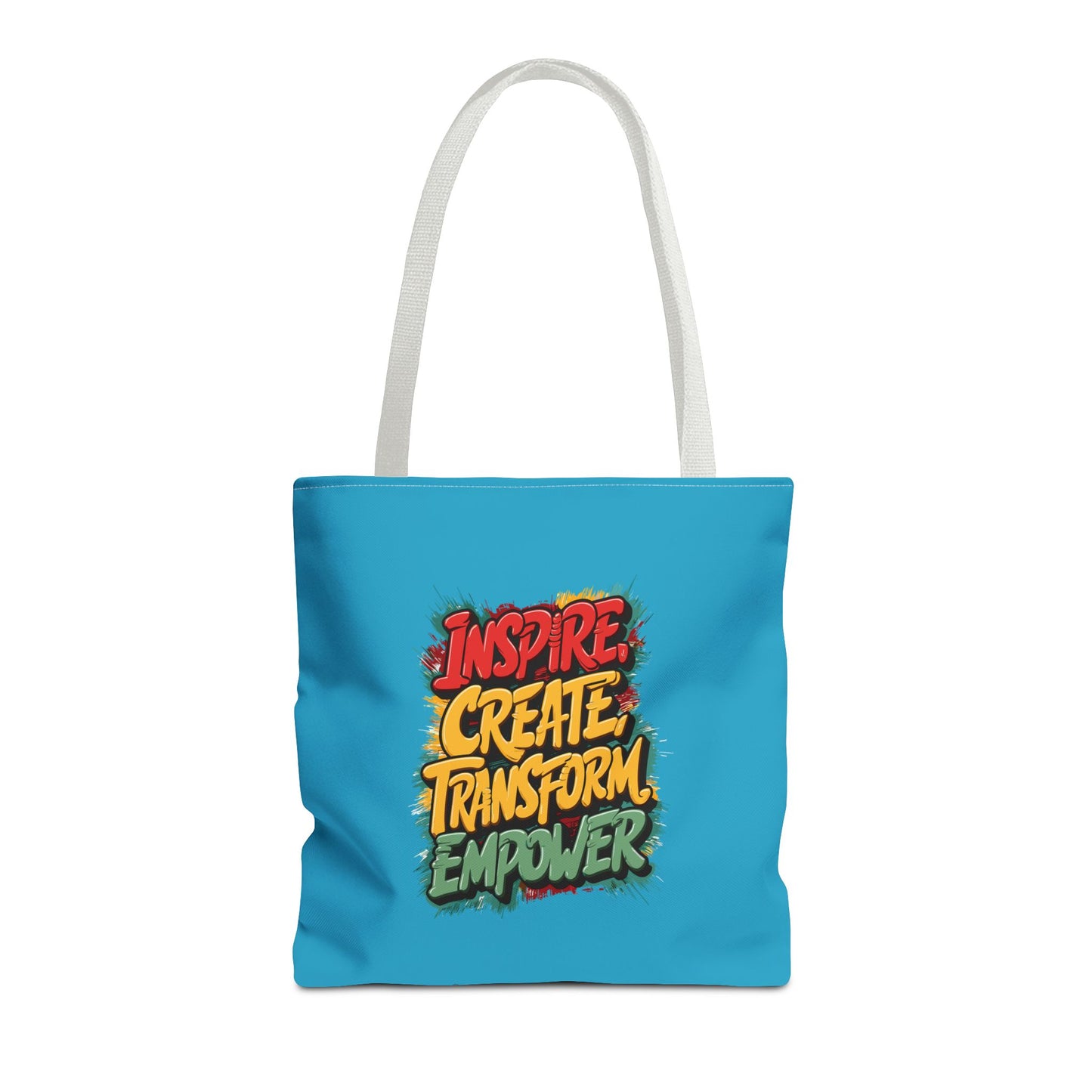 Inspire Create Transform Empower Tote Bag (AOP)