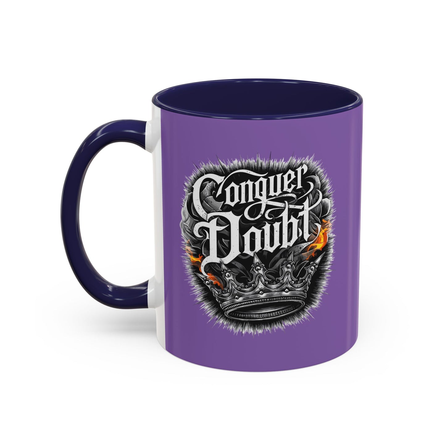 Conquer Doubt Accent Coffee Mug (11, 15oz)