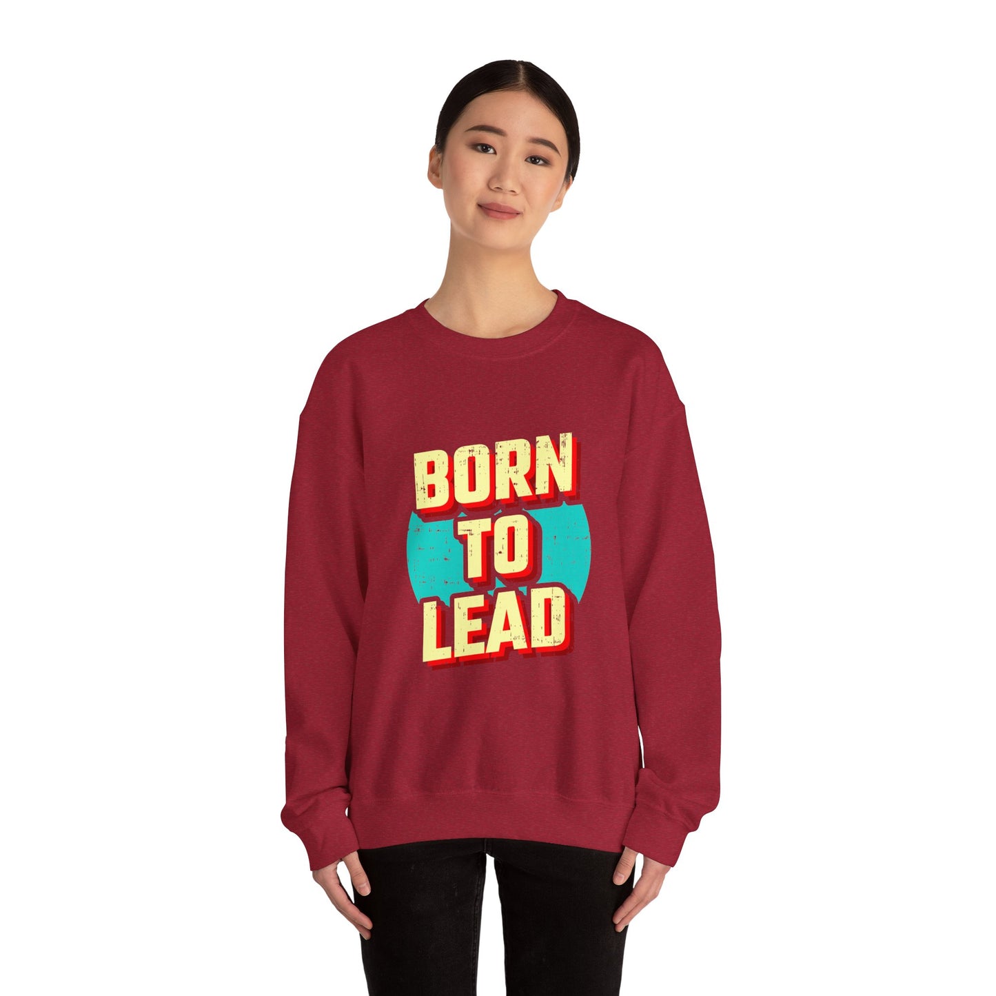 Born To Lead Unisex Heavy Blend™ Crewneck Sweatshirt