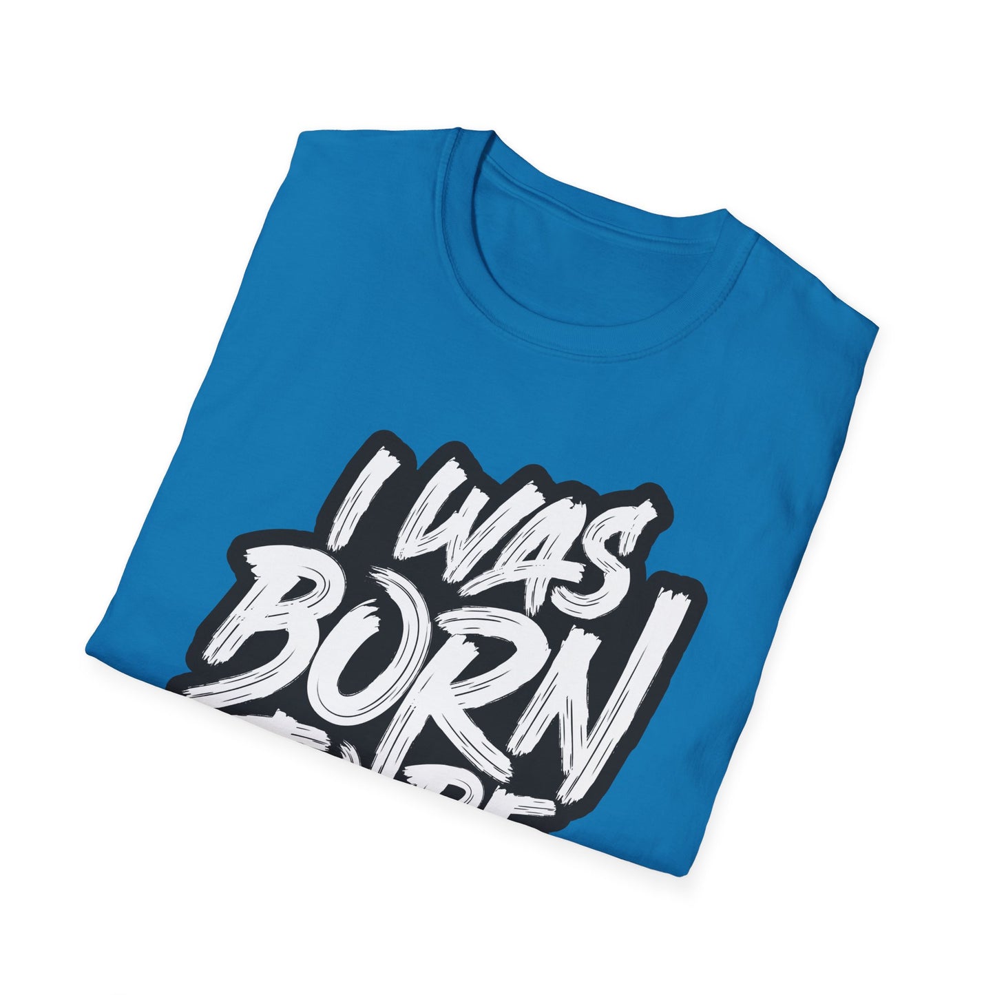 I Was Born To Be Handsome Unisex Softstyle T-Shirt