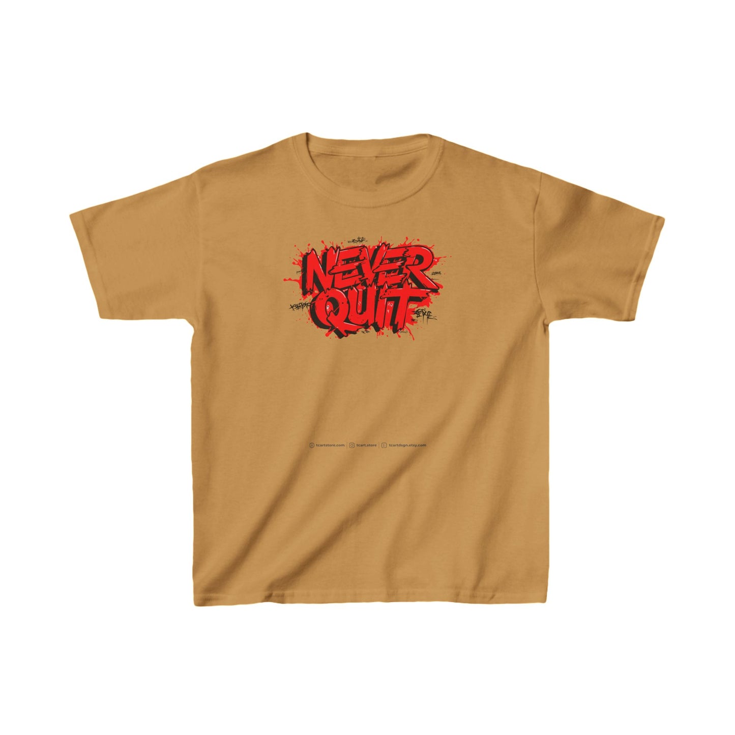 Never Quit Kids Heavy Cotton™ Tee