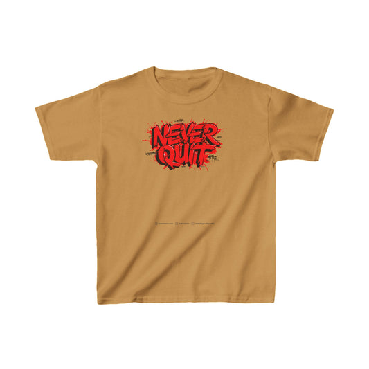 Never Quit Kids Heavy Cotton™ Tee