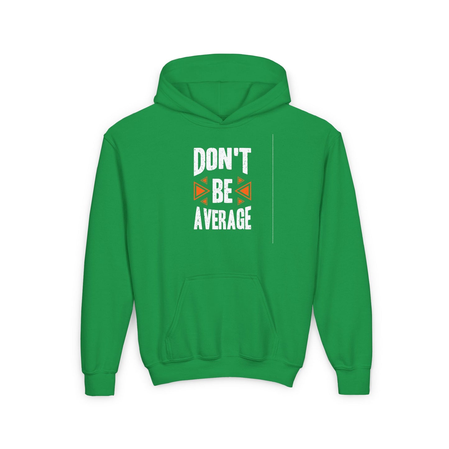 Don't Be Average Youth Heavy Blend Hooded Sweatshirt