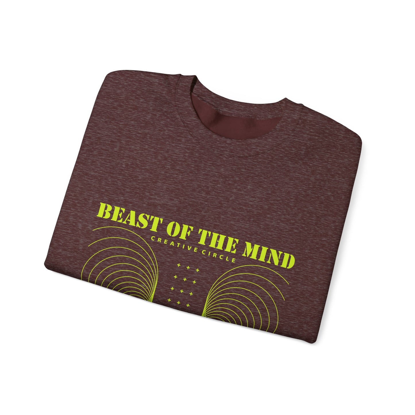 Beast Of The Mind Creative Circle Unisex Heavy Blend™ Crewneck Sweatshirt