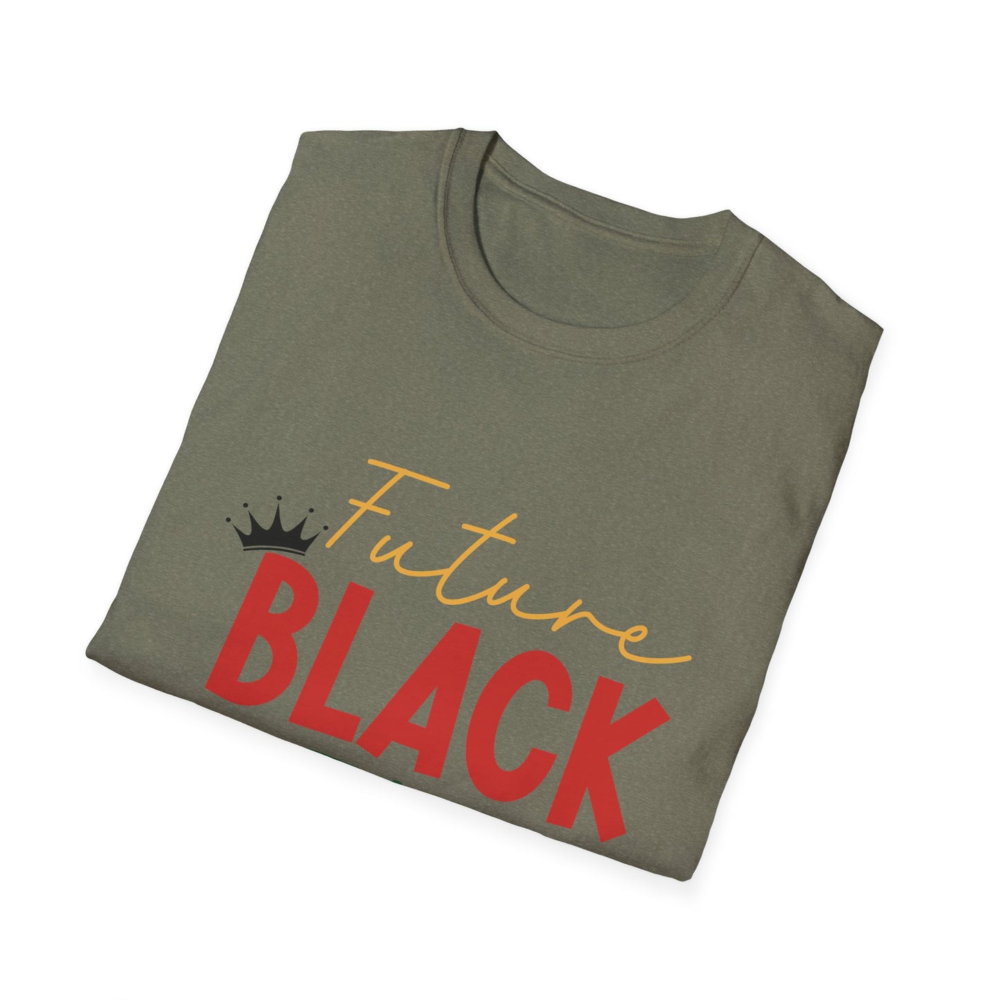 Future Black King Unisex Softstyle T-Shirt