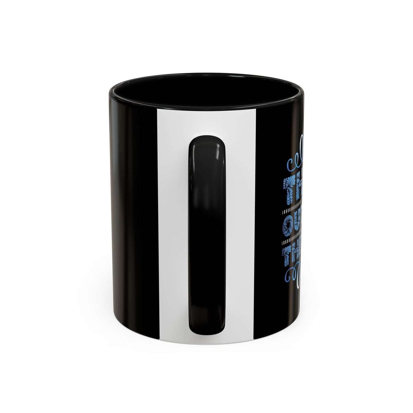 Think Outside The Box Accent Coffee Mug (11, 15oz)