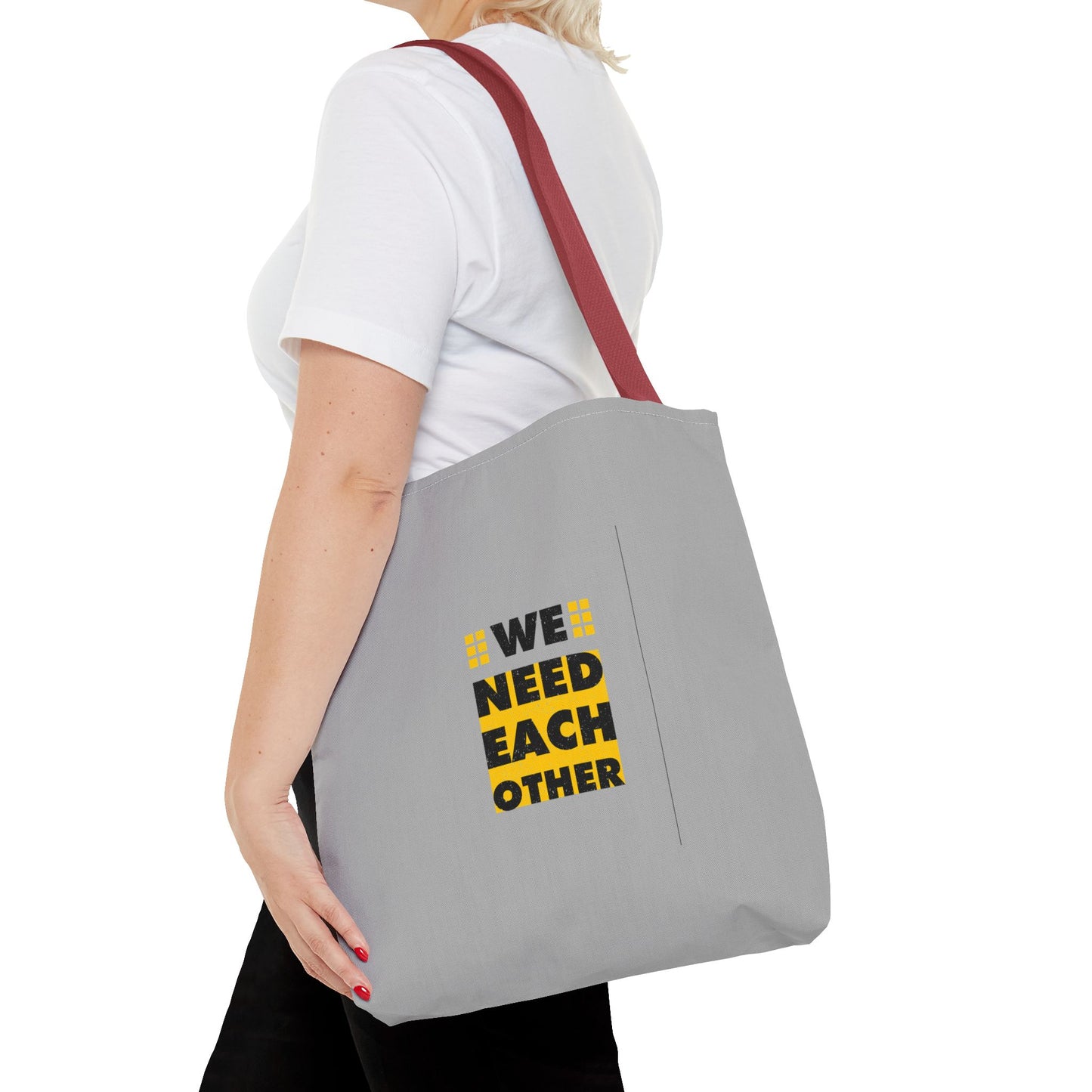 We Need Each Other Tote Bag (AOP)