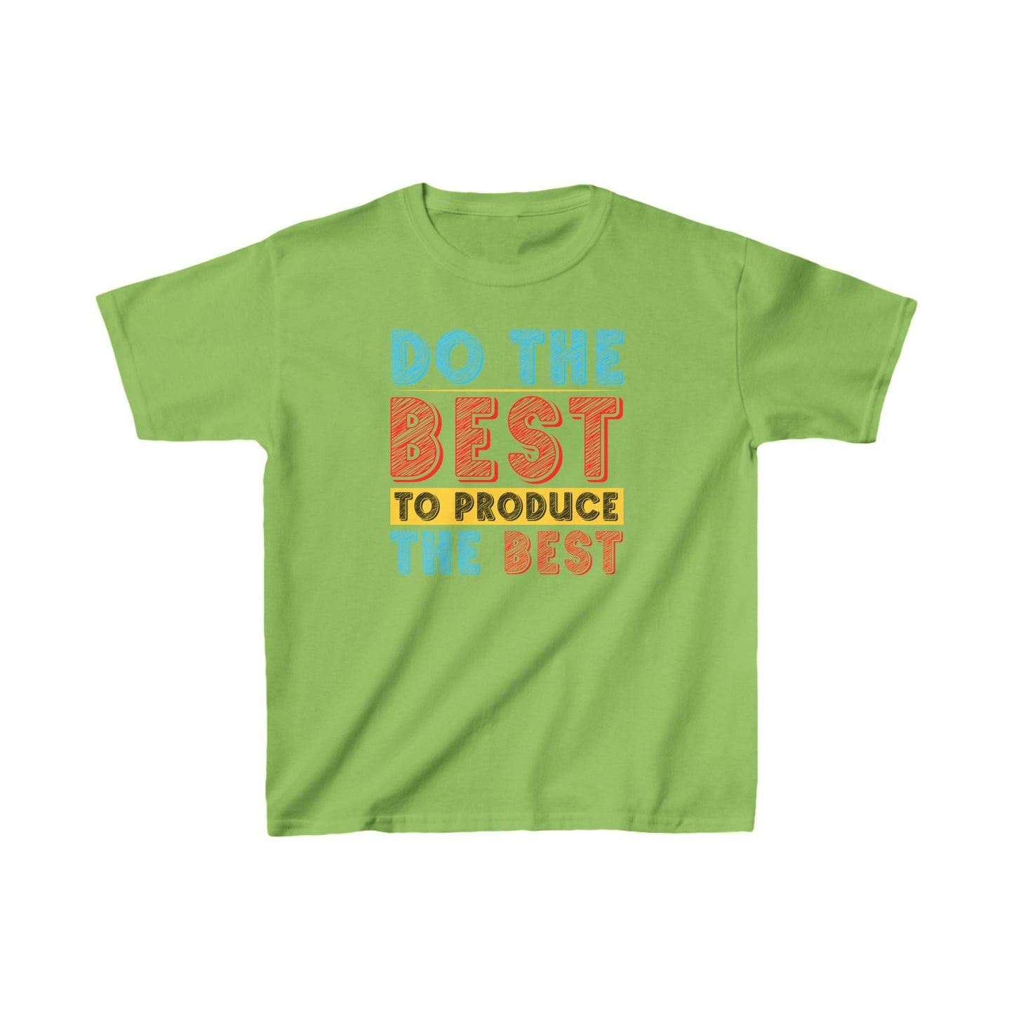 Do The Best To Produce The Best Kids Heavy Cotton™ Tee