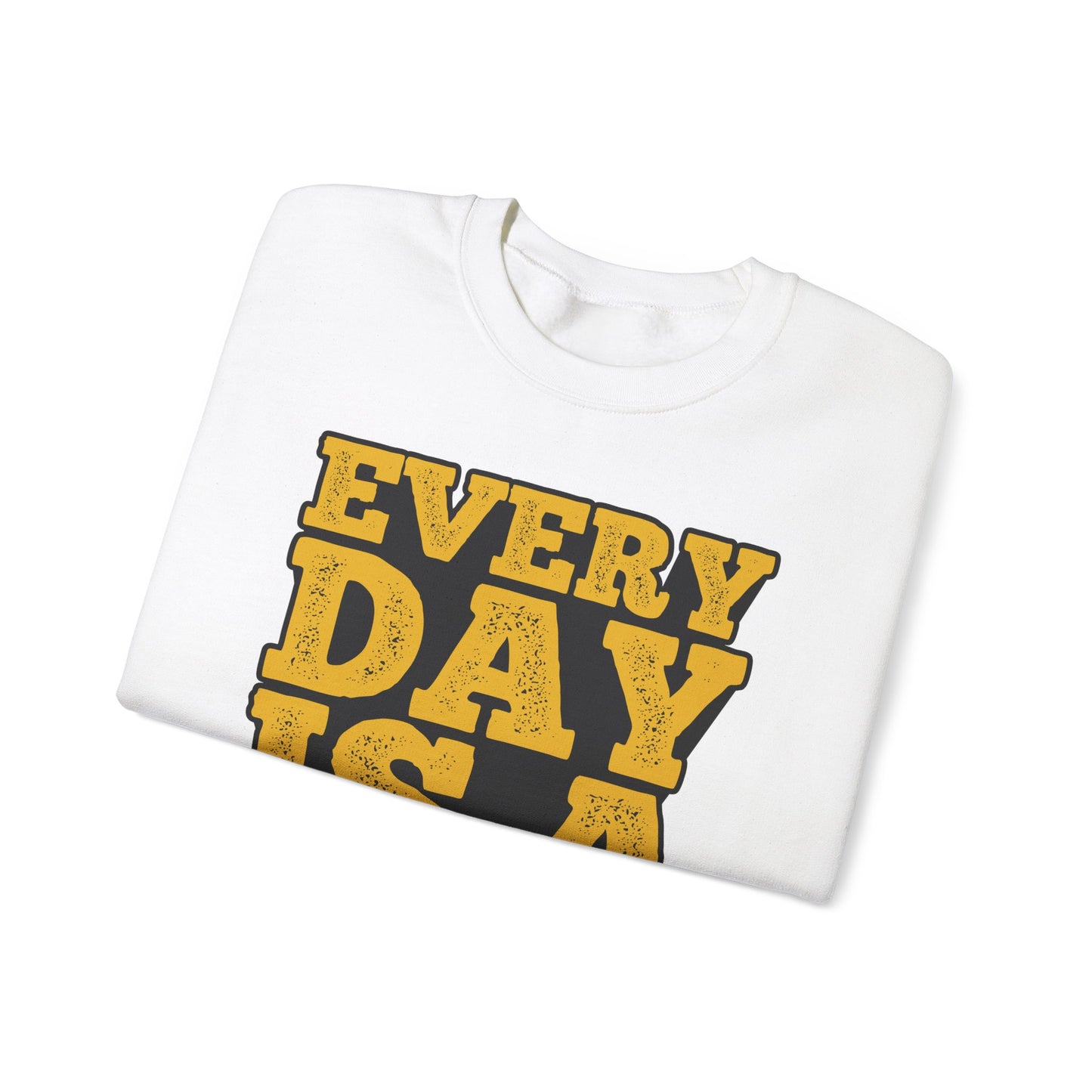 Every Day Is A Good Day To Start Unisex Heavy Blend™ Crewneck Sweatshirt