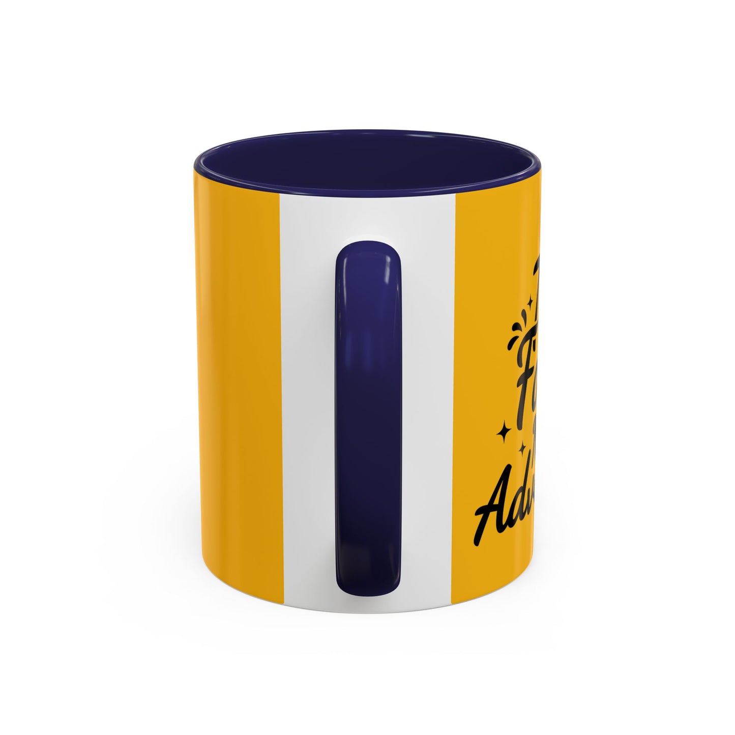 It's Time For A New Adventure Accent Coffee Mug (11, 15oz)