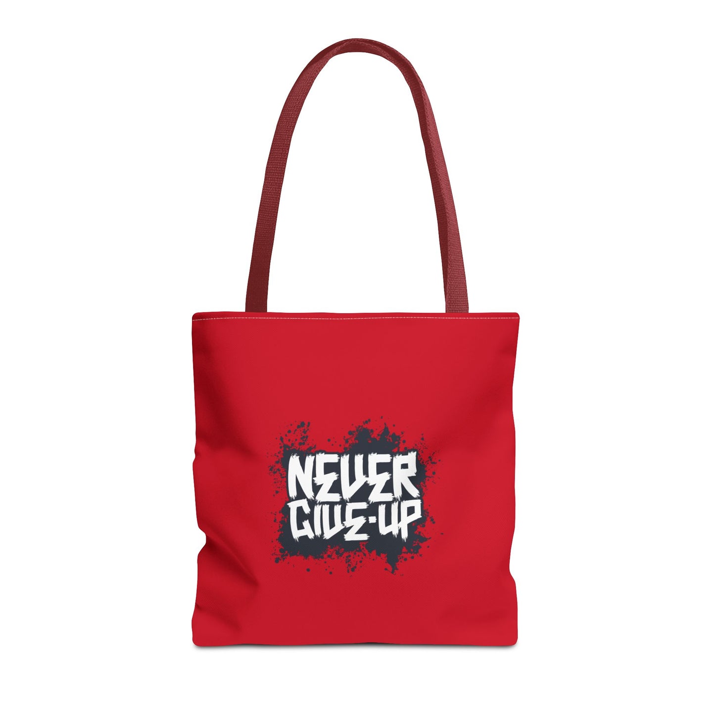 Never Give Up Tote Bag (AOP)