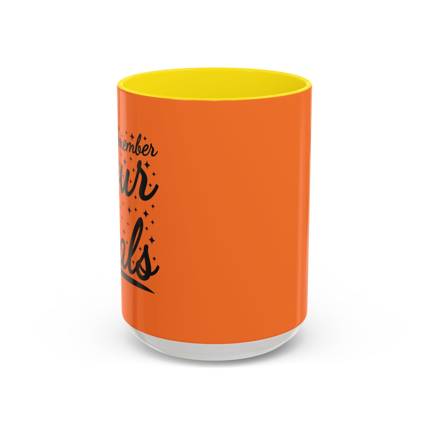 Remember Your Goals Accent Coffee Mug (11, 15oz)