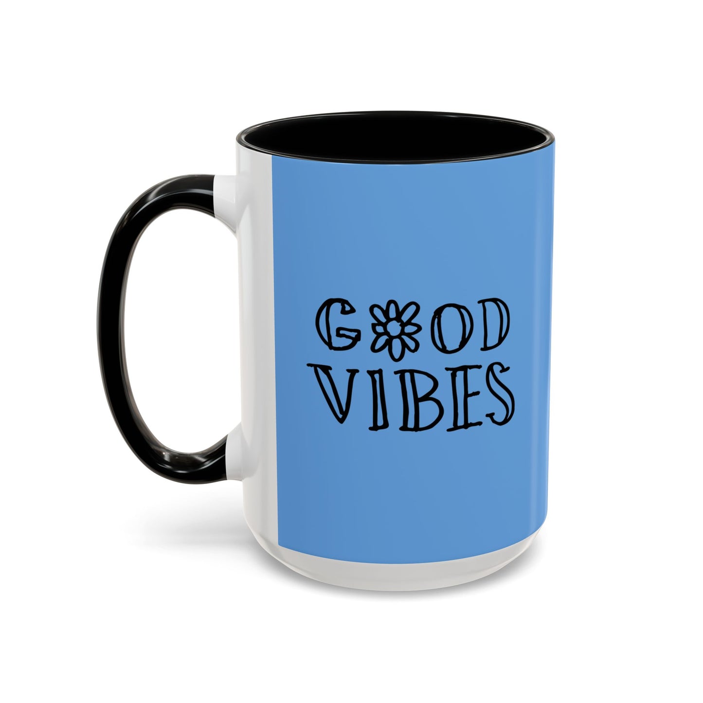 Good Vibes Accent Coffee Mug (11, 15oz)