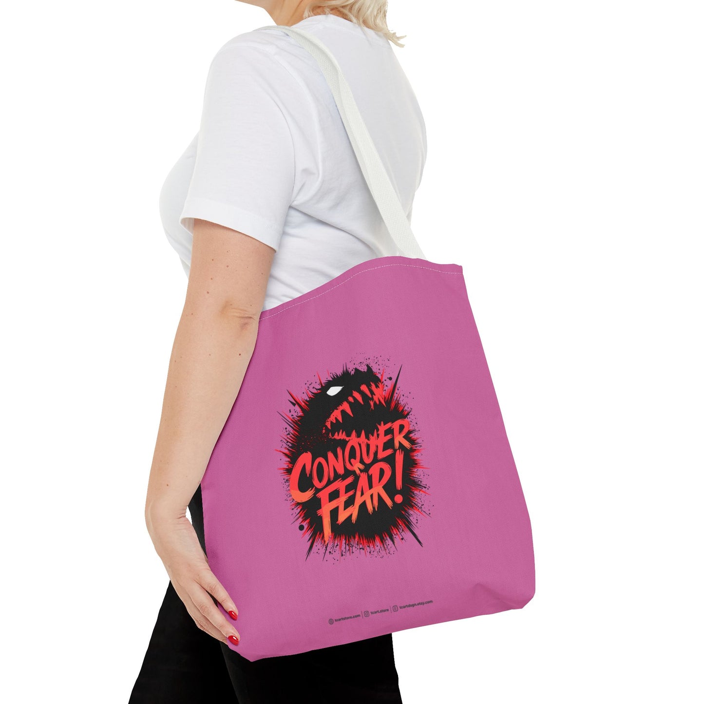 Conquer Fear! Tote Bag (AOP)