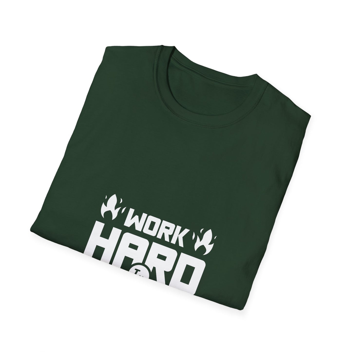 Work Hard In Silence Unisex Softstyle T-Shirt