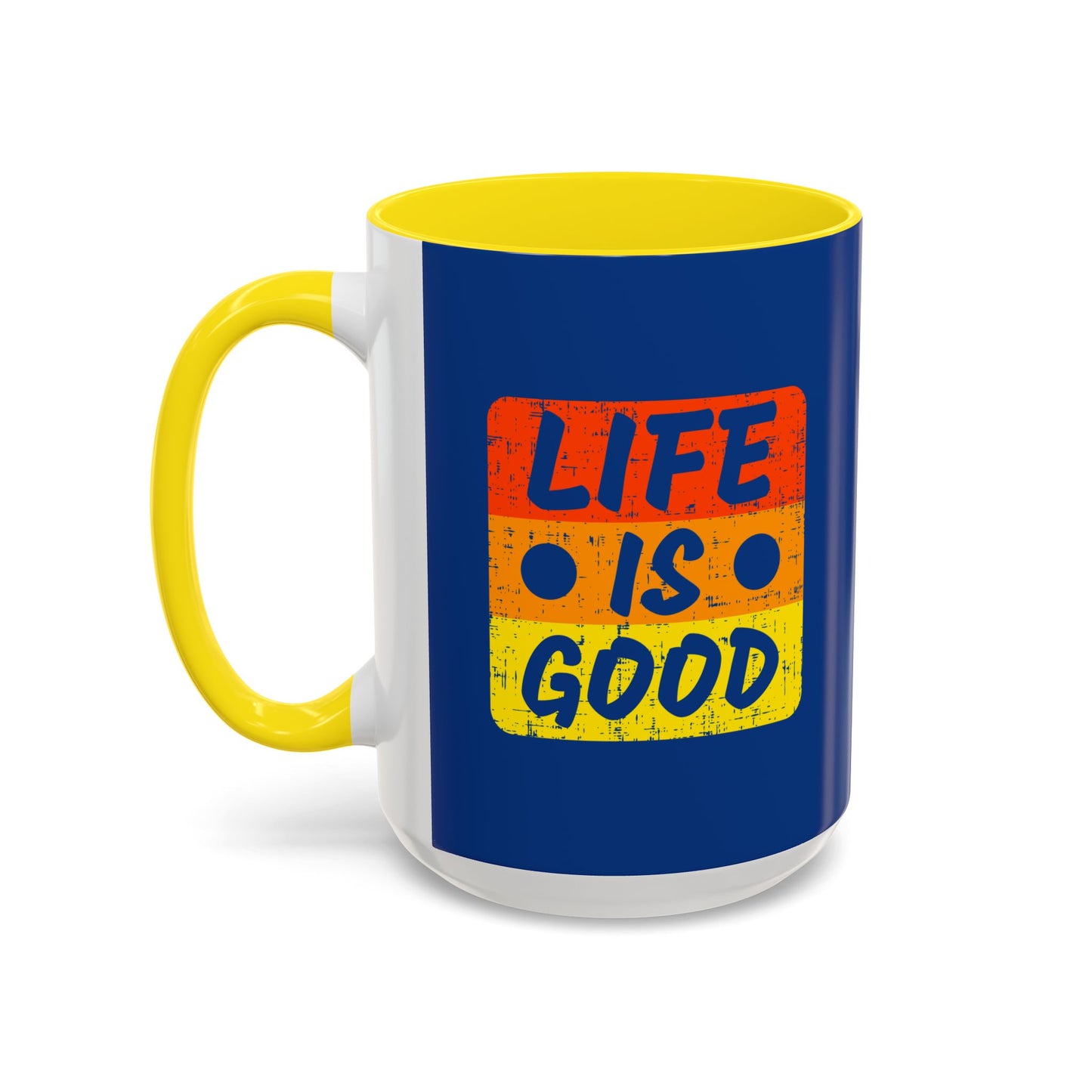 Life Is Good Accent Coffee Mug (11, 15oz)