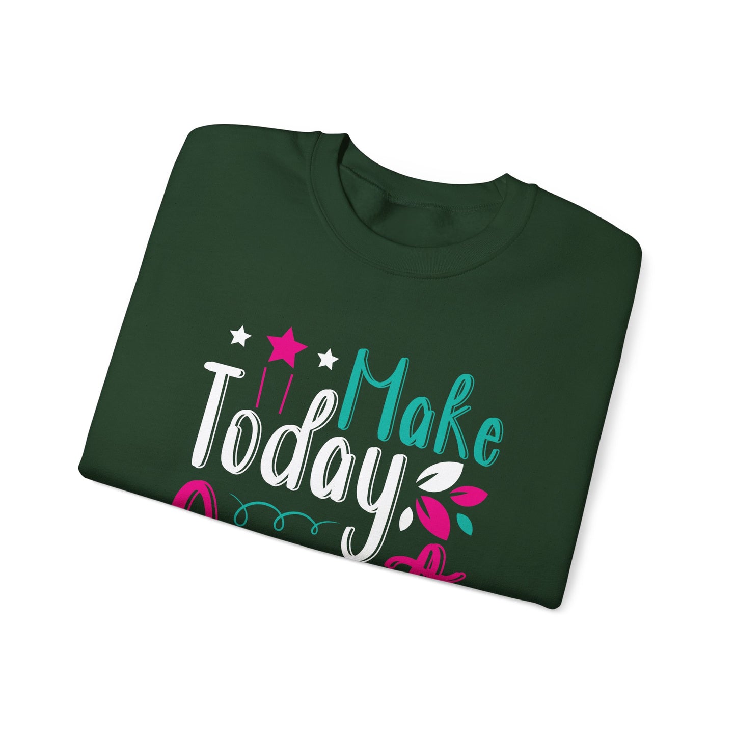Make Today Great Unisex Heavy Blend™ Crewneck Sweatshirt