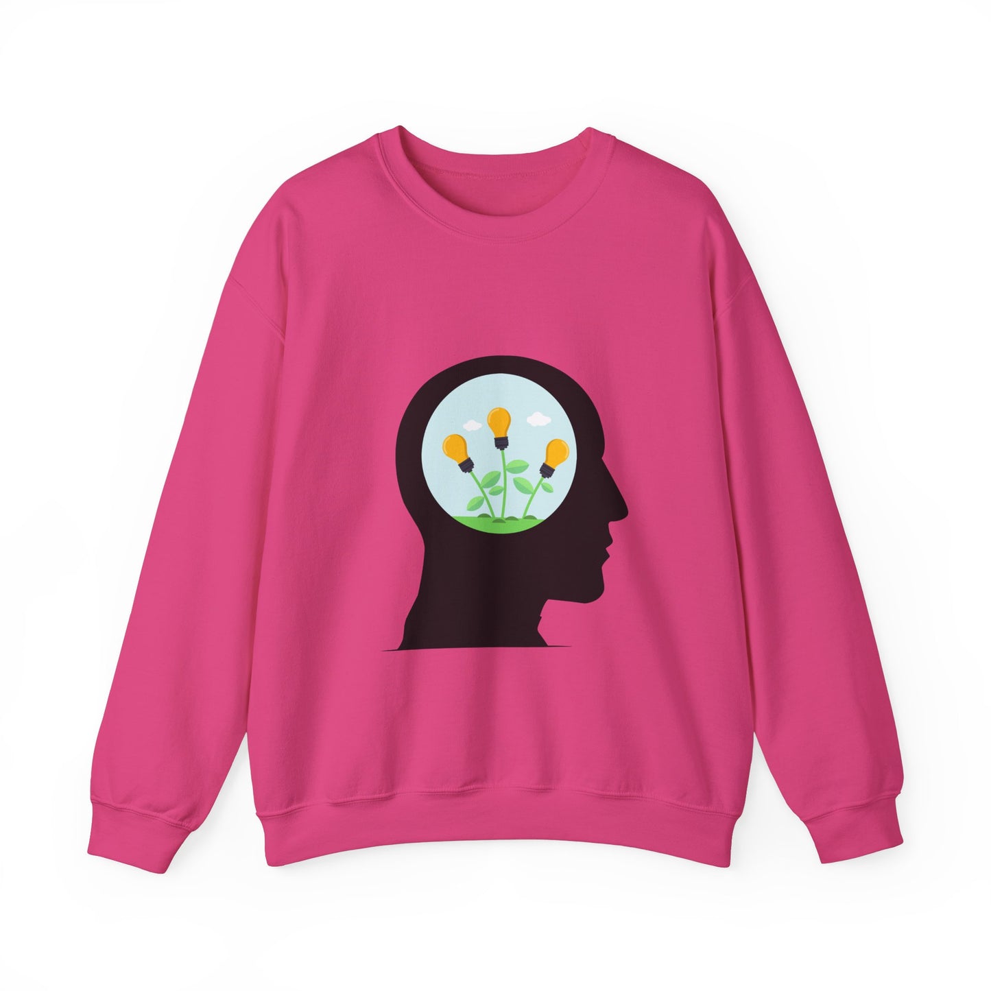 Mindset And Positive Thoughts Unisex Heavy Blend™ Crewneck Sweatshirt