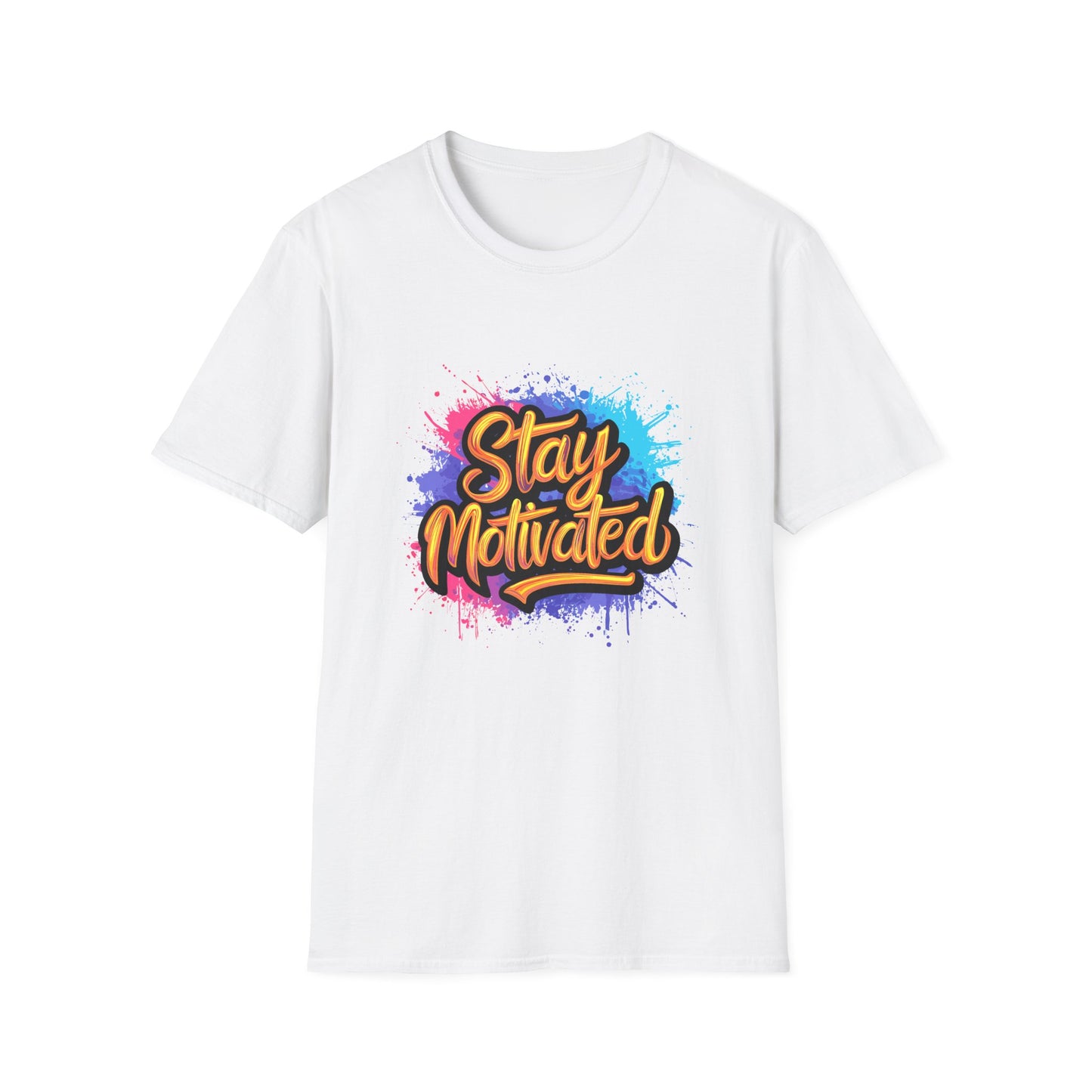 Stay Motivated Unisex Softstyle T-Shirt