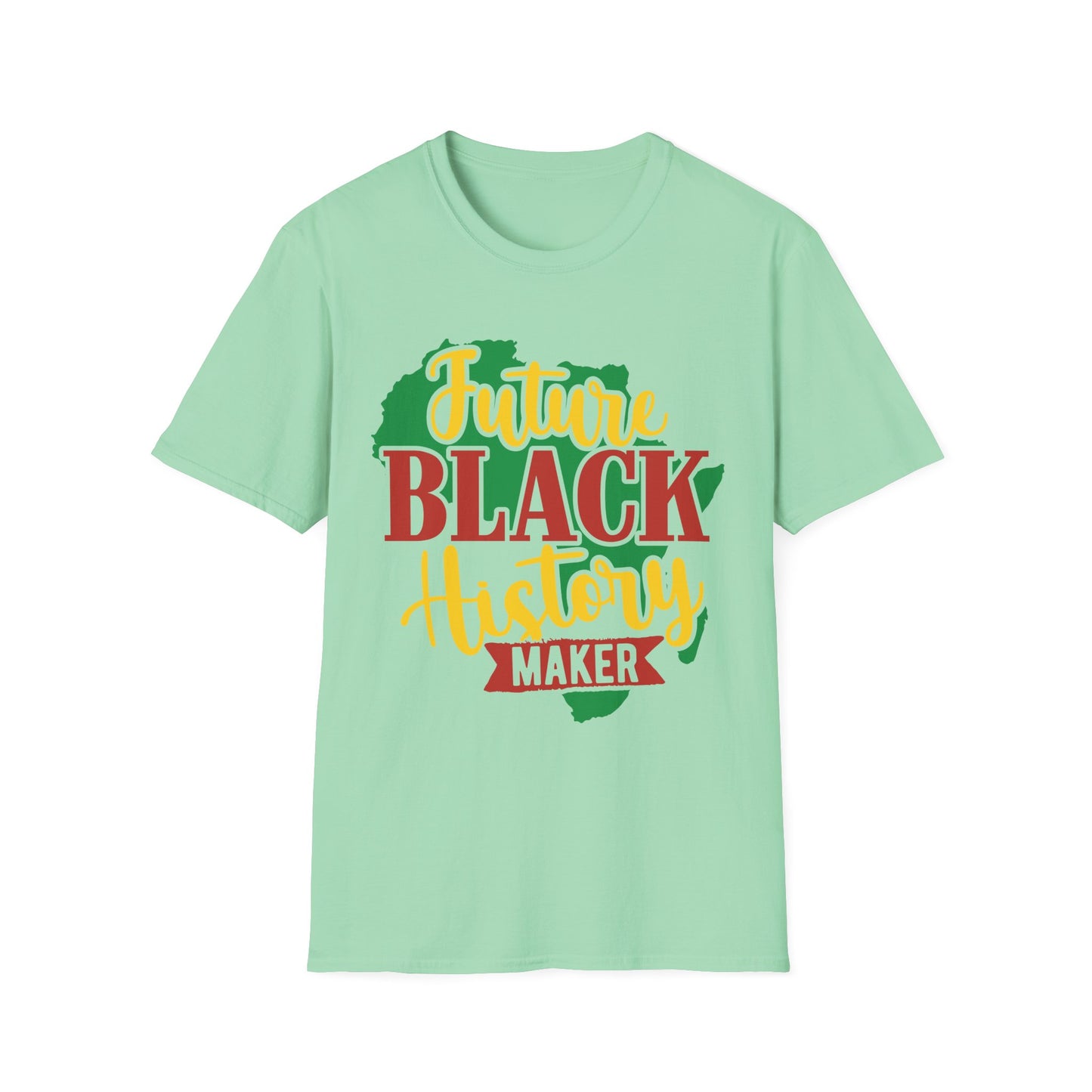 Future Black History Maker Unisex Softstyle T-Shirt