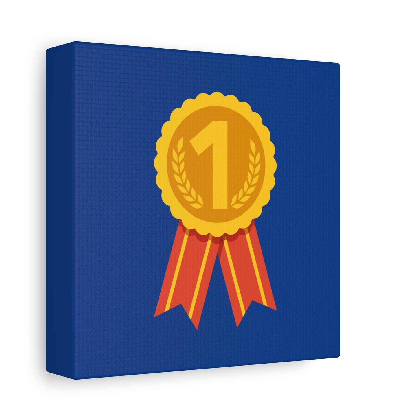 Gold Medal Symbol Matte Canvas, Stretched, 1.25"