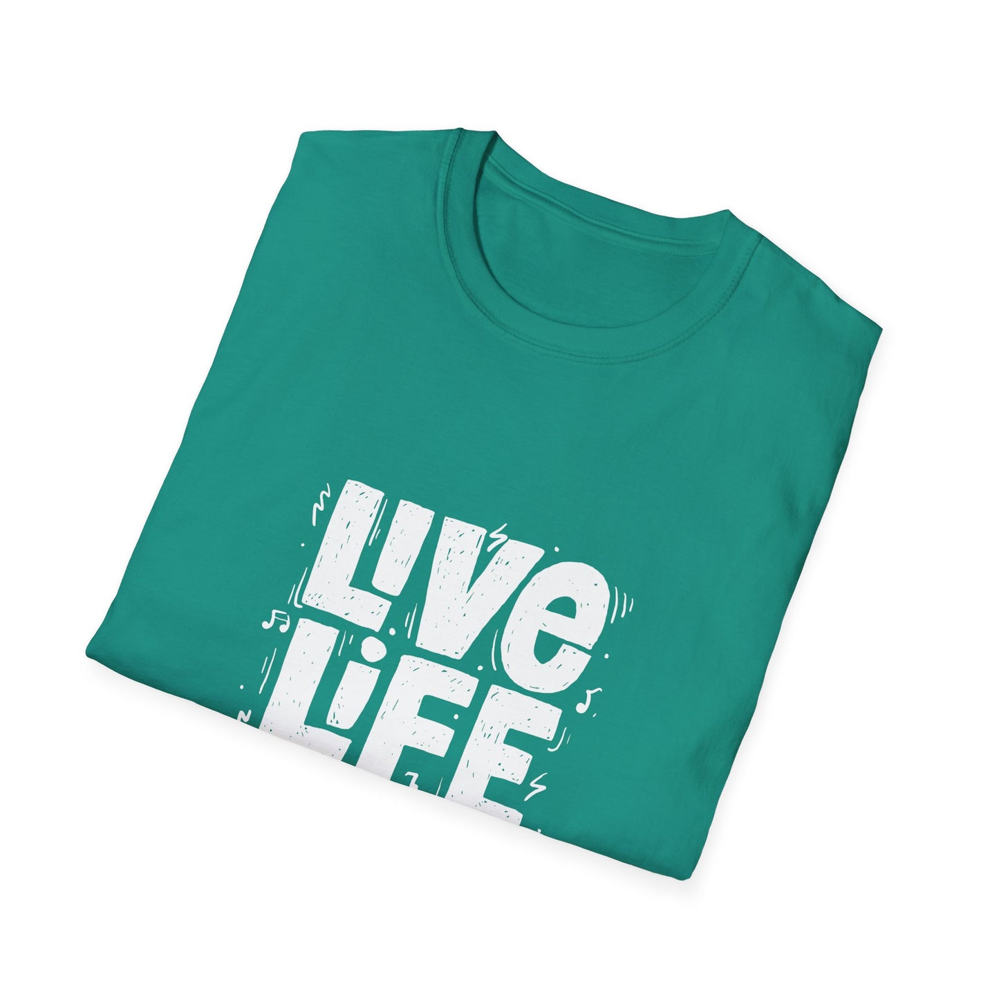 Live Life Loud Unisex Softstyle T-Shirt