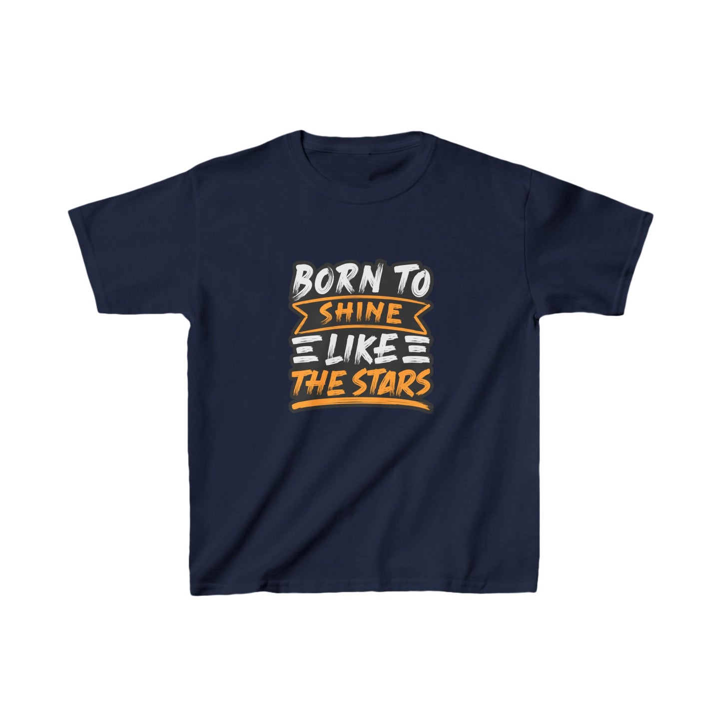 Born To Shine Like The Stars Kids Heavy Cotton™ Tee