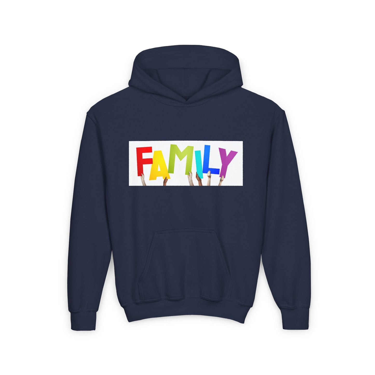 Family Youth Heavy Blend Hooded Sweatshirt