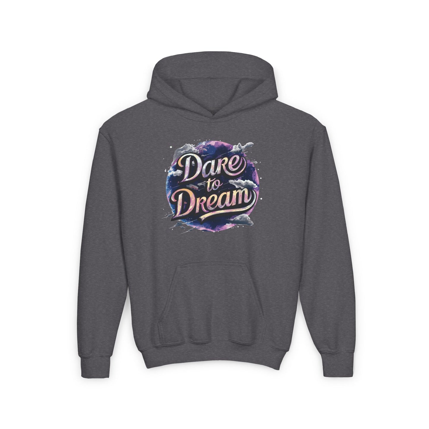 Dare To Dream Youth Heavy Blend Hooded Sweatshirt