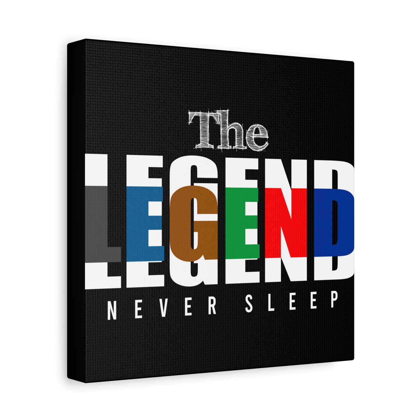 The Legend Matte Canvas, Stretched, 1.25"