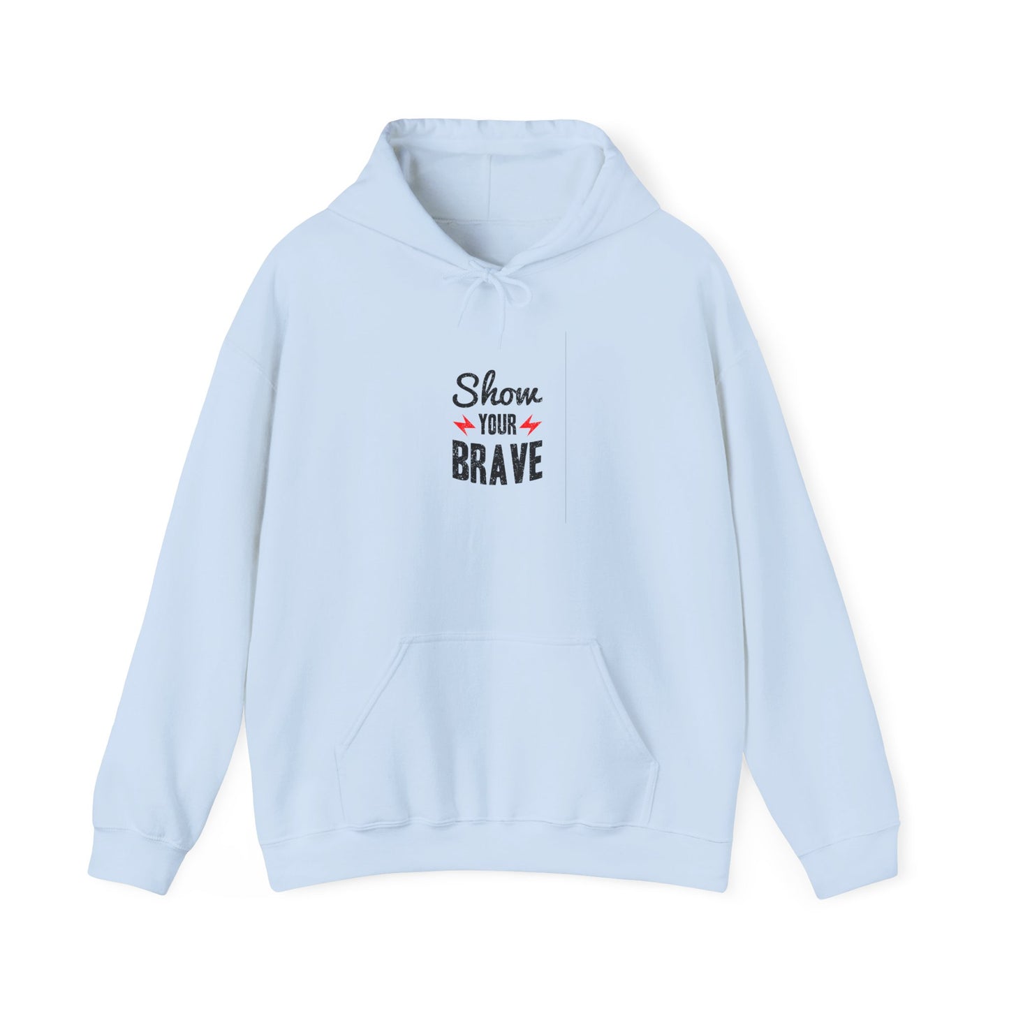 Show Your Brave Unisex Heavy Blend™ Hooded Sweatshirt