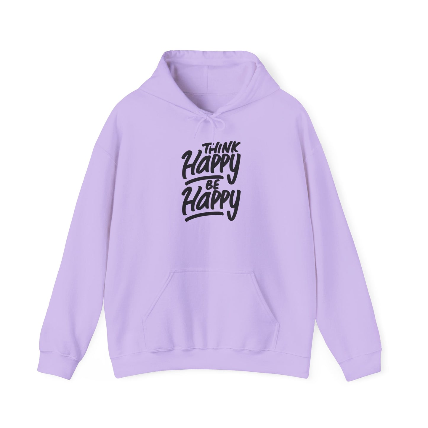 Think Happy Be Happy Unisex Heavy Blend™ Hooded Sweatshirt