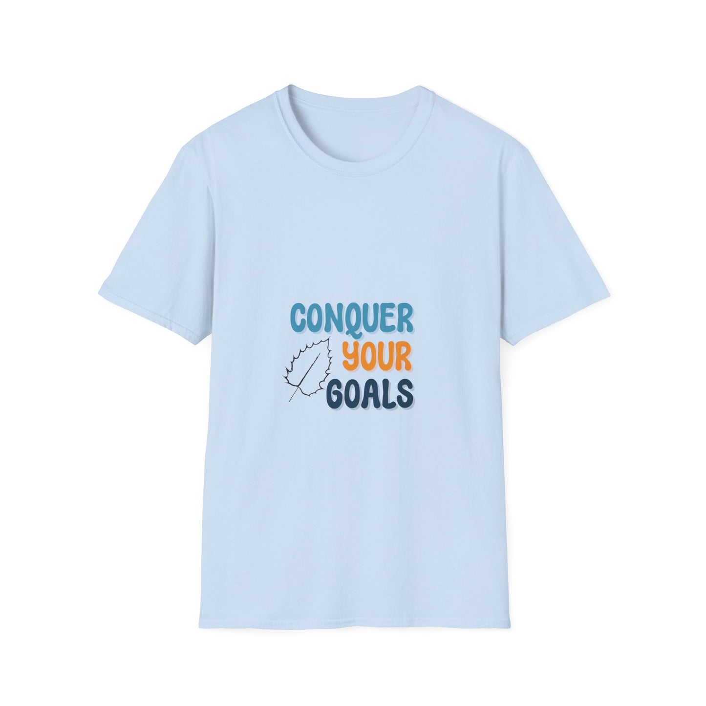 Conquer Your goals  Unisex Softstyle T-Shirt