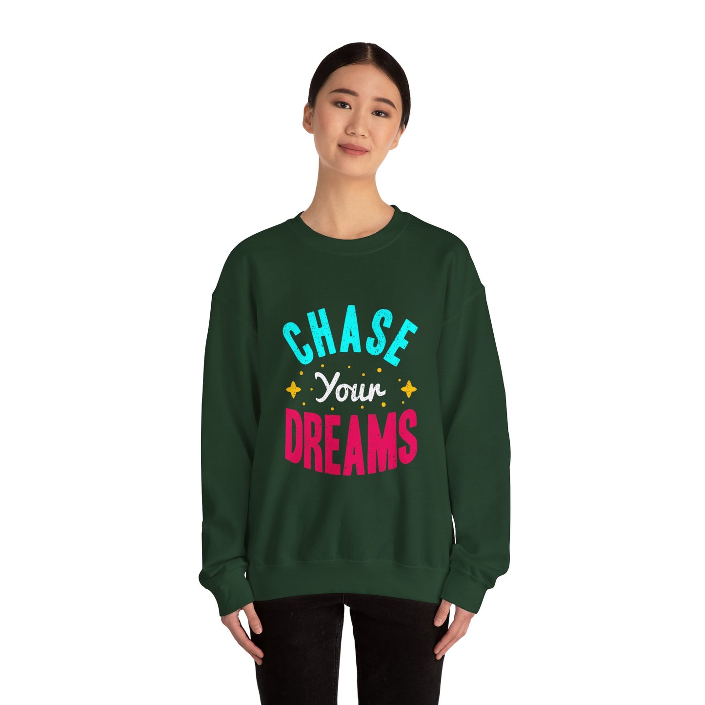 Chase Your Dreams Unisex Heavy Blend™ Crewneck Sweatshirt