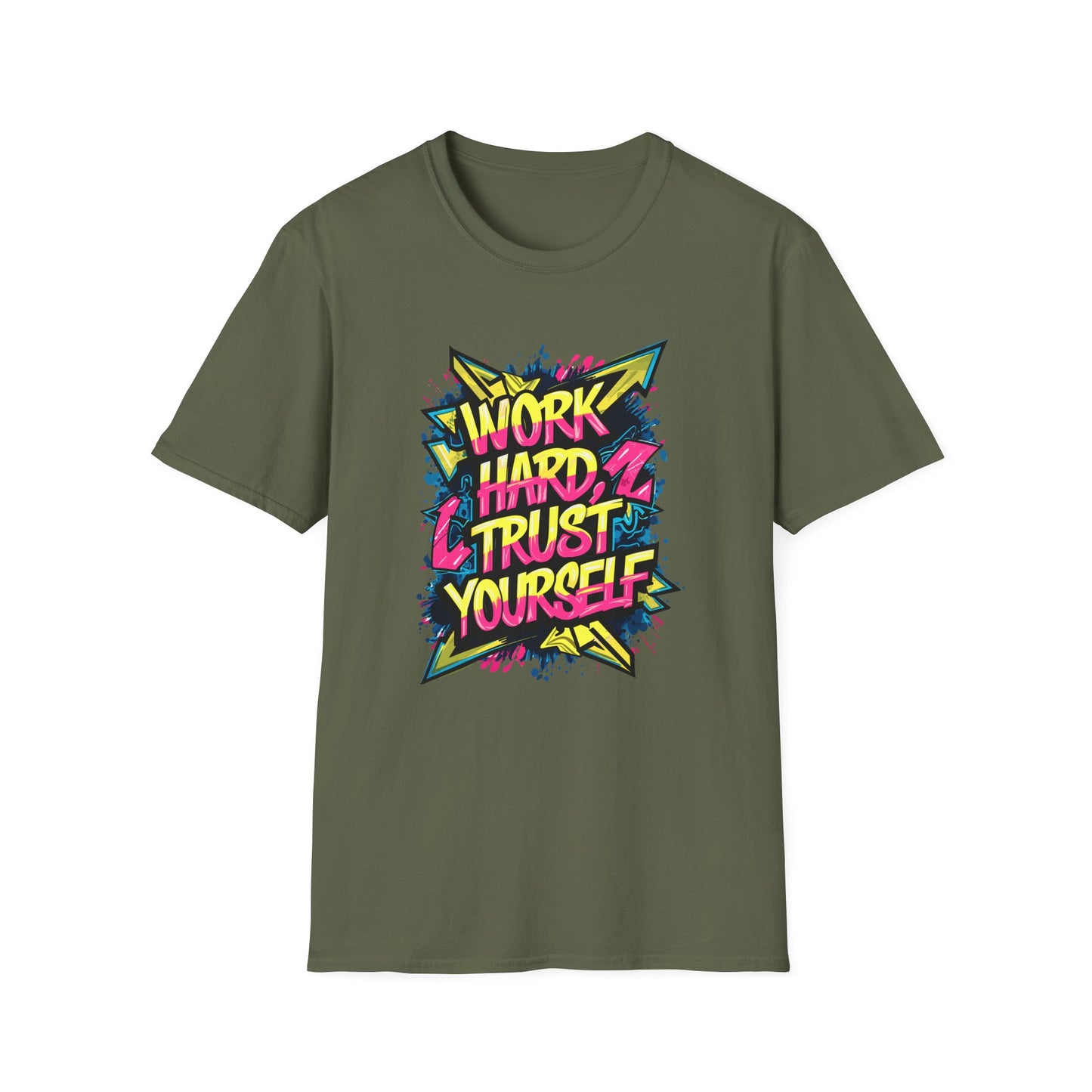 Work Hard Trust Yourself Unisex Softstyle T-Shirt