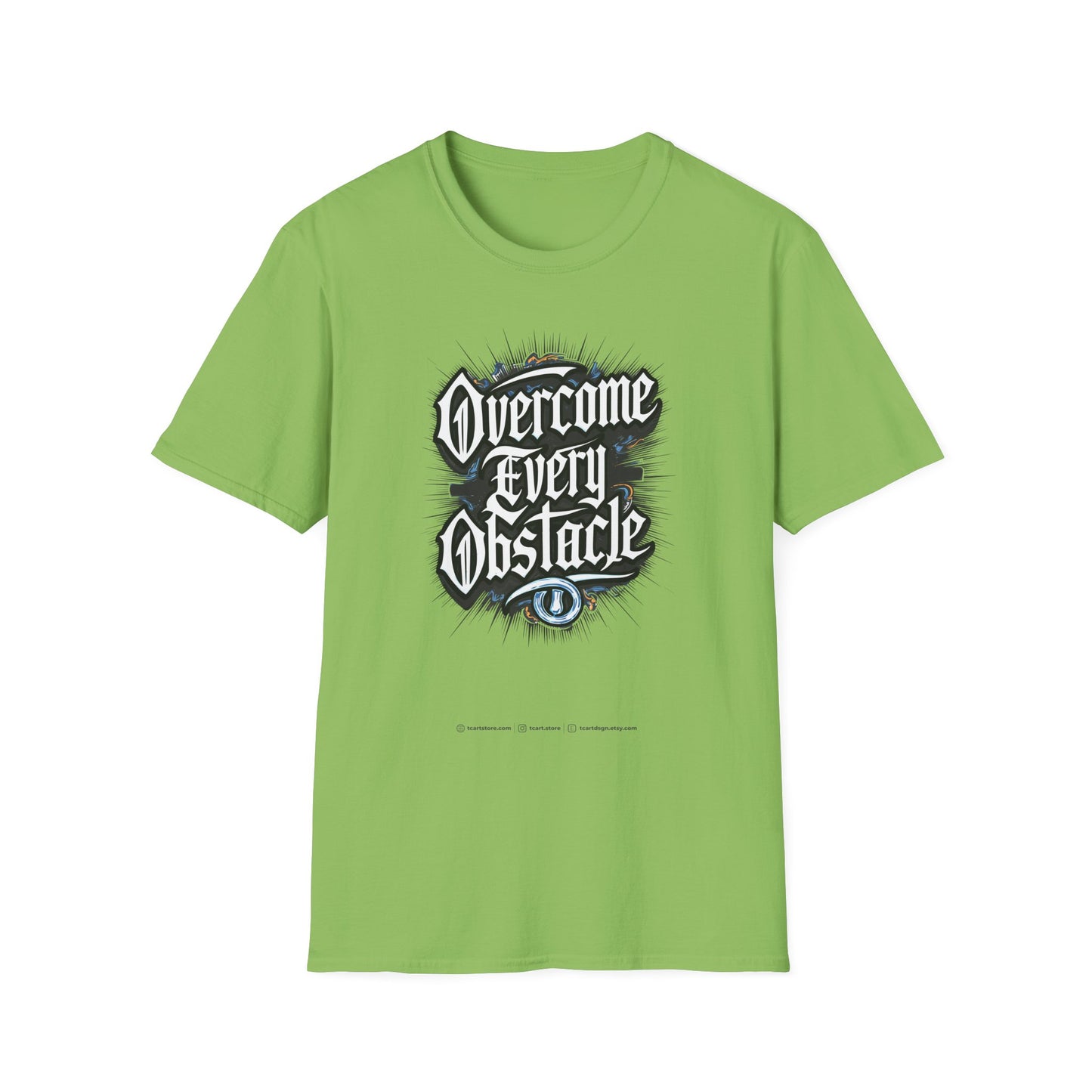 Overcome Every Obstacle Unisex Softstyle T-Shirt